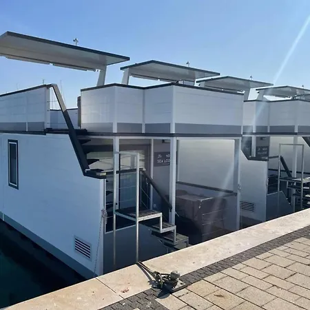 Dream Houseboat With A Whirlpool On The Water